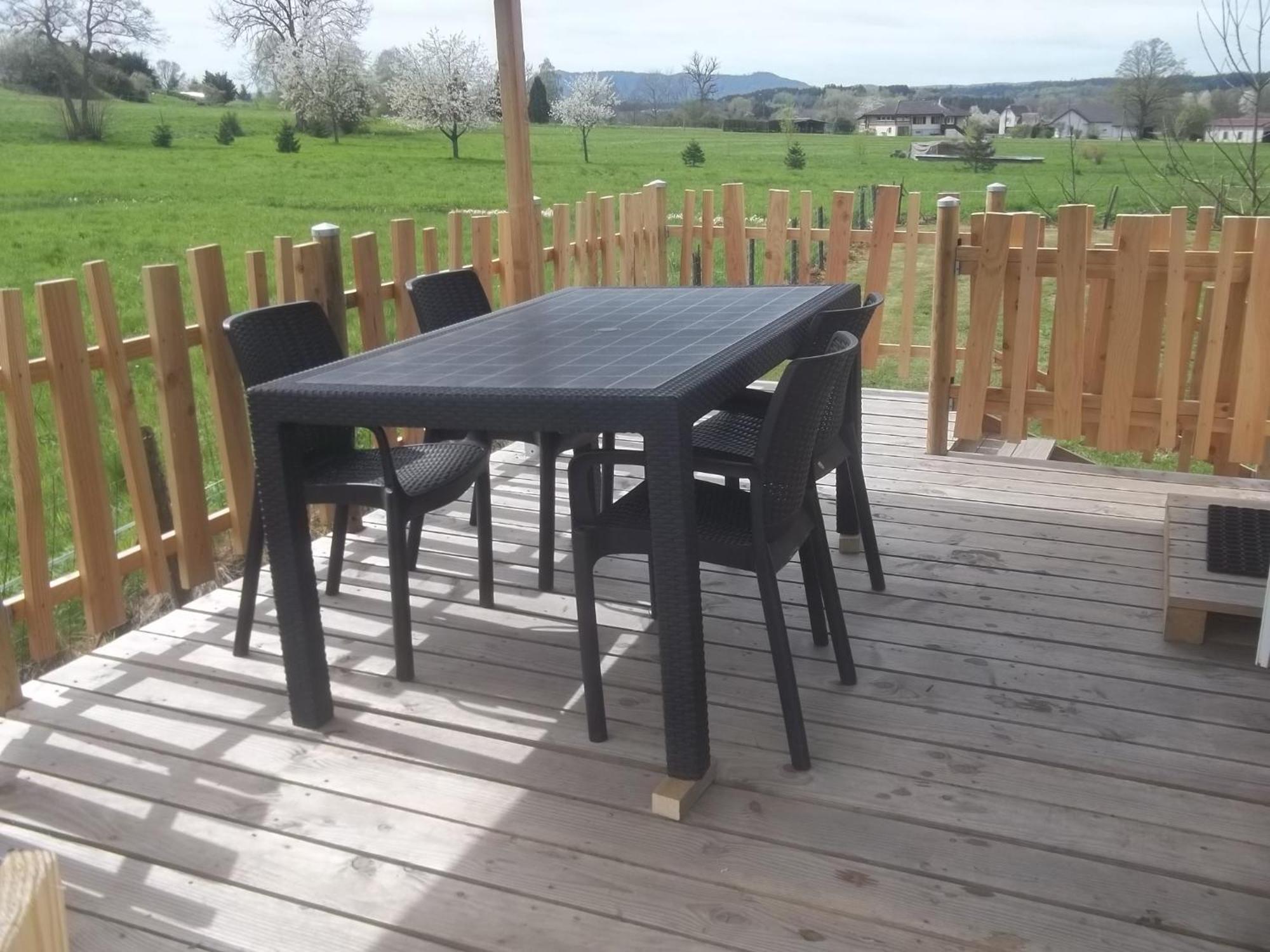 Camping Aire Du Gros Pre Lesseux Exteriör bild